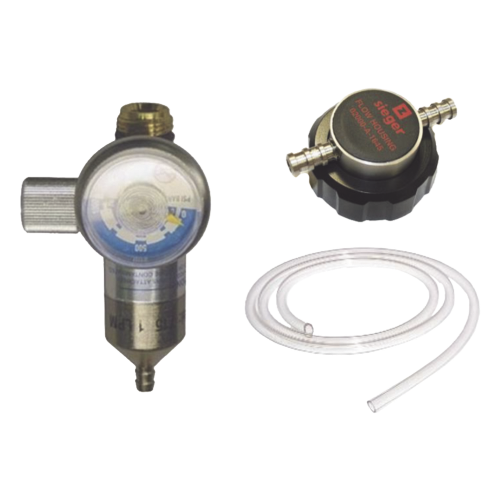Kit de calibración con sensor catalítico para gases combustibles, incluye regulador, tubing y estuche, para transmisor XNX