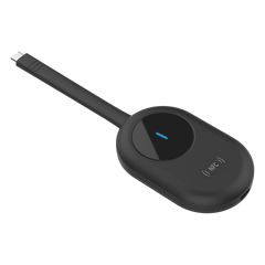 Dongle (Adaptador) de Proyección Inalambrica Para Pantallas Interactivas HIKVISION Serie DS-D5CxxRB/B / Compatible con Windows y Mac / Conector Tipo C (Incluye Adaptador USB-A - USB-C)