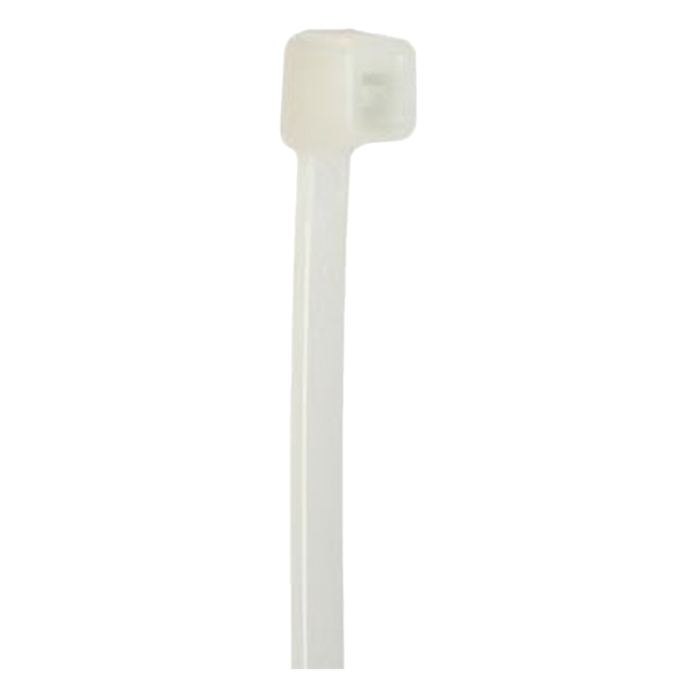 Cincho de Nylon 6.6 StrongHold™, 250mm largo x 4.8mm ancho, Color Natural, Plenum, Paquete de 100pz
