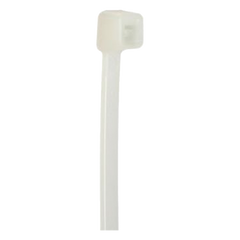 Cincho de Nylon 6.6 StrongHold™, 250mm largo x 4.8mm ancho, Color Natural, Plenum, Paquete de 100pz
