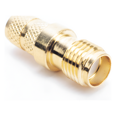 Conector SMA Hembra Inverso de Anillo Plegable para Cable RG-8/X, 9258, LMR-240, LMR-240UF,  LMR-LW240, Oro/Oro/Teflón.