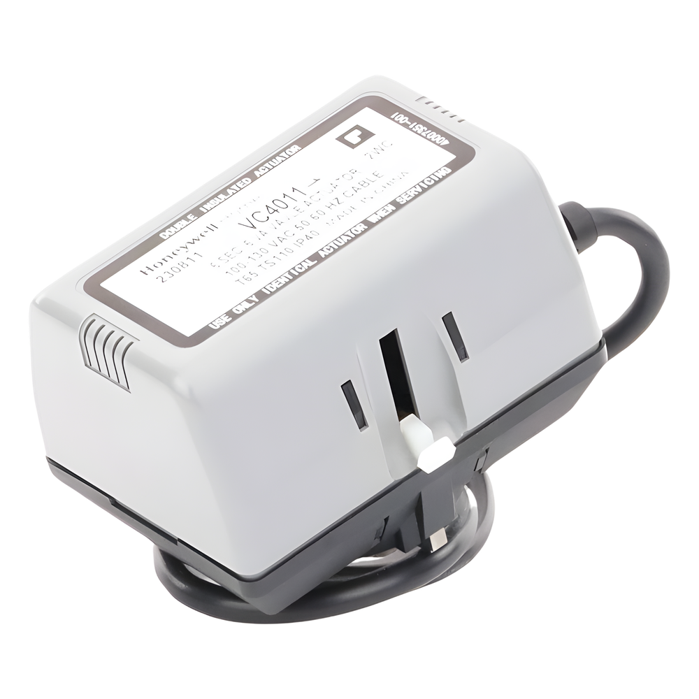 Actuador on/off para válvulas de 2 y 3 vías serie VC, 120 VCA, cierre hermético de 60 psi