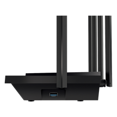 Router WiFi6 AX54000 / MIMO 4X4 / EasyMesh / 1 Puertos Gigabit WAN + 4 Puertos Gigabit LAN / OFDMA / Beamforming / WPA3 / Tether App / HomeShield / USB 3.0