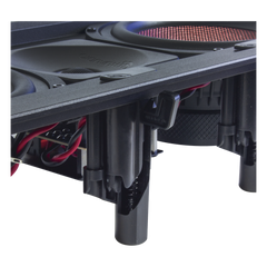 BOCINA DE PARED | 2 WOOFERS DE FIBRA DE CARBONO 6.5'' | TWEETER DE TITANIO 1'' | 200W