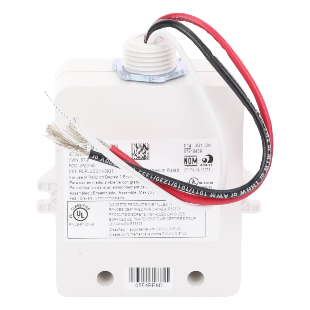 Módulo de atenuación inalámbrico PowPak con control 0-10 V, 8 A, 120/277 V, para balastros y drivers LED, compatible con controles Pico, sensores Radio Powr Savr y hub Vive