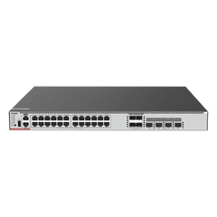Switch Core 24 Puertos PoE 802.3bt Class 2 (FULL Hi-PoE 90 W) Capa 3 Multi-Gigabit 10G y SFP28 25G (No Incluye Fuentes de Poder)