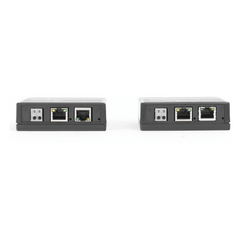 Kit extensor IP y PoE por cable UTP CAT5E hasta 500 mts @ 100 mbps