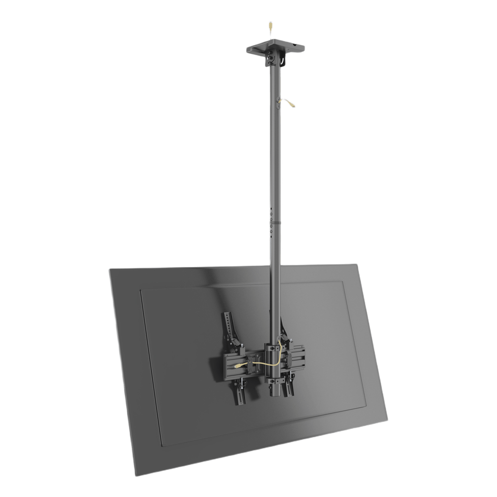 Montaje de Techo para Pantallas de  32"- 75I"| VESA 100 X 100 HASTA 400 X 400| Capacidad Máxima de Carga 50Kg