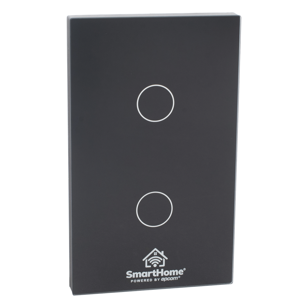 (Wifi) Apagador switch inalámbrico WIFI, control de 2 regresos de carga, 110V