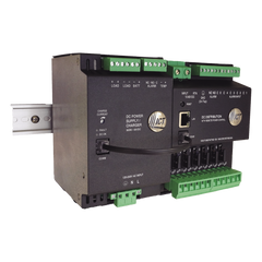 Fuente de distribución de 6 salidas, control y monitoreo Ethernet, Vo: 10-60V Dc, para montaje en riel din