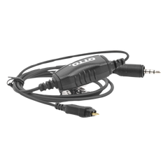 Micrófono de 1 cable serie LOC para KENWOOD PKT-23K