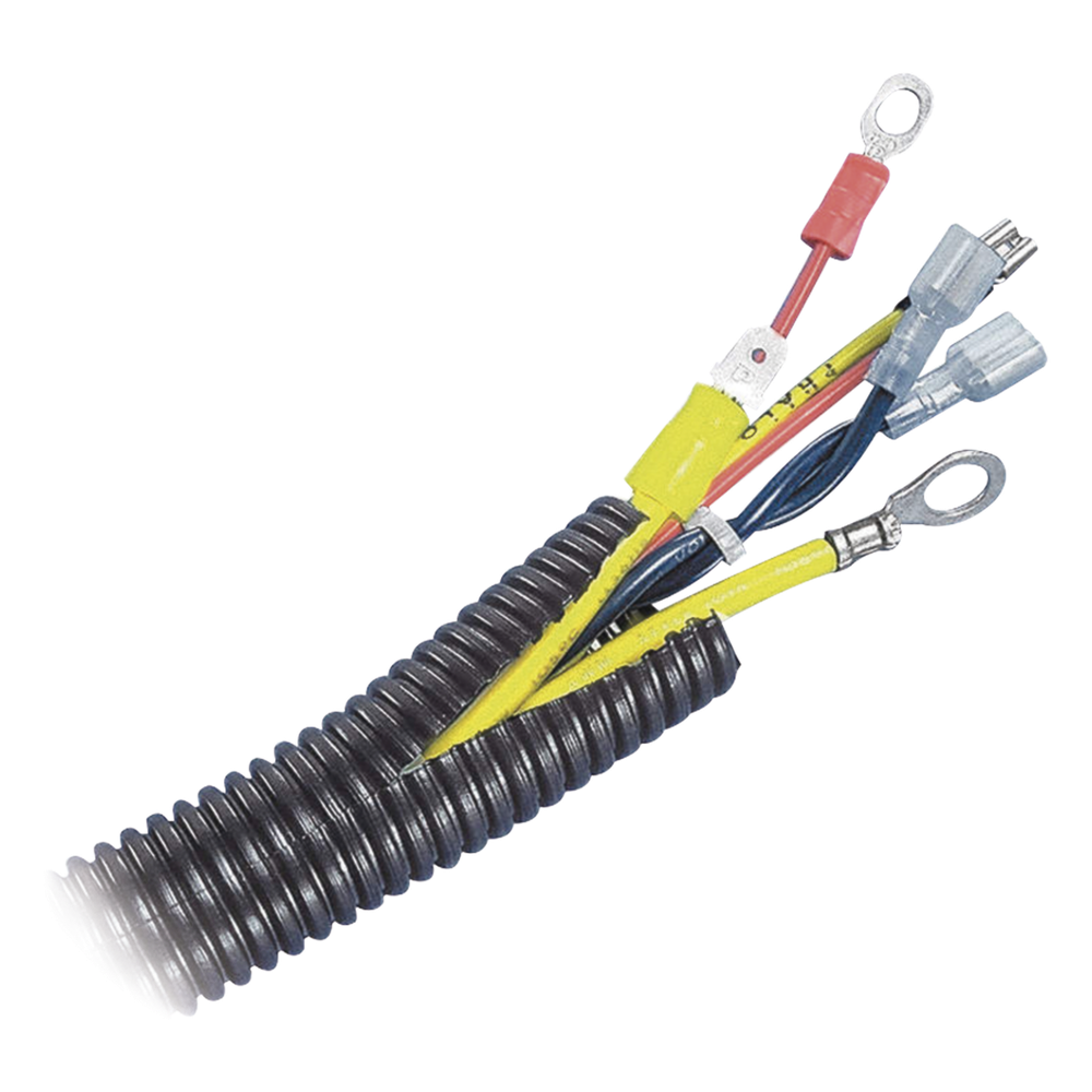 Tubo Corrugado Abierto para Protección de Cables, 1in (25.4 mm) de Diámetro, 30.5 m de Largo, Color Negro