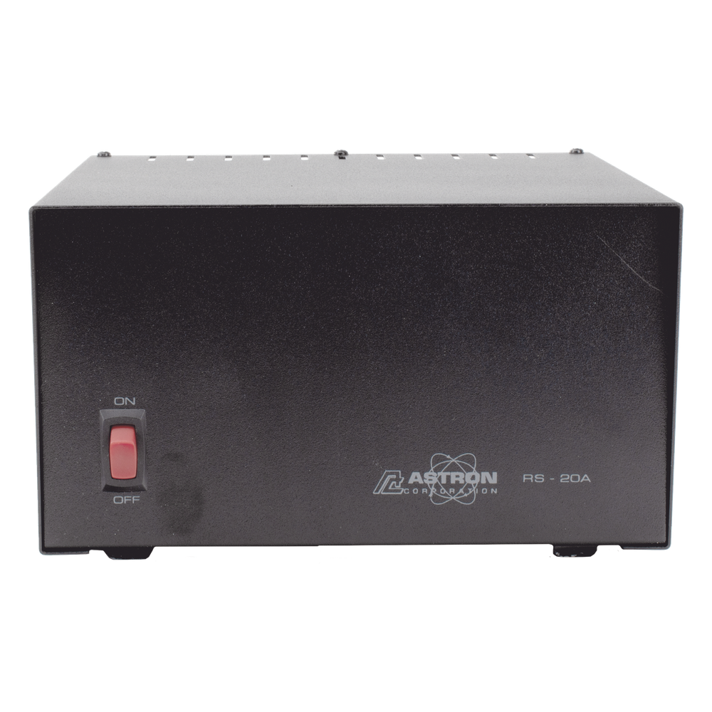 Fuente de Poder Lineal / 13.8 Vcc 20 A / Regulación Electrónica / Protección Sobrecarga / Disipador Térmico / Radios 50W