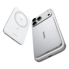 Power Bank Magnético Inalámbrico / 5000 mAh / 20W USB-C PD3.0 + 15W Carga Inalámbrica / Compatible MagSafe y Qi / Diseño Ultrafino 8.6 mm (0.3 in) / Carga Simultánea Cable + Inalámbrica / Bater&iacute