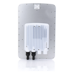 Punto de Acceso MU-MIMO 8x8, 5.1-6.4 GHz, Capacidad de hasta 6 Gbps, Antena integrada de 24 dBi, Ángulo de apertura de 90º, Punto-Multipunto, 2 puertos SFP+ y 1 puerto fast ethernet.