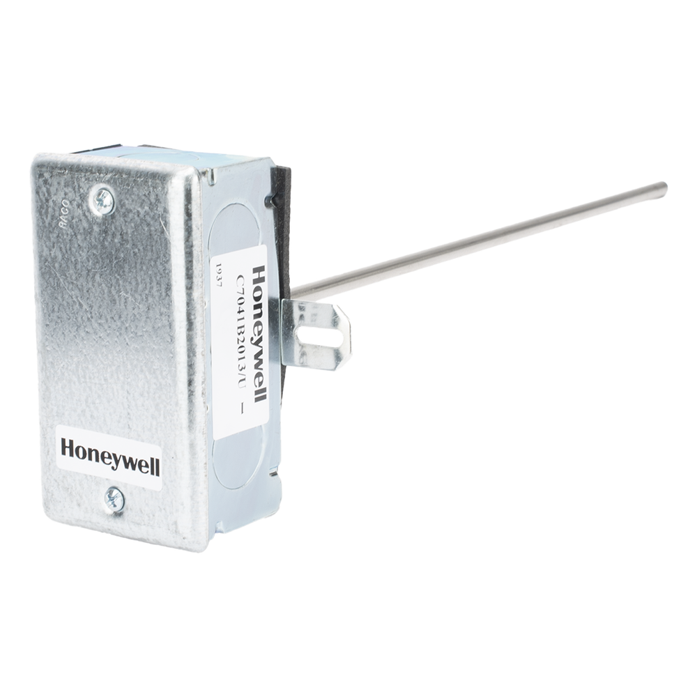 Sensor de temperatura por termistor NTC 20 kΩ para ducto de 12 pulgadas con caja de conexiones