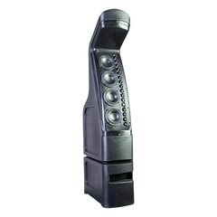 Altavoz Line Array Exterior | 200W RMS | 37 Hz - 20 kHz | 16 Tweeters + 4 Midranges + 1 Woofer | IP56 | Instalación Enterrada o Base Placa | Cobertura 25-30 pies (7.6-9.1 m)