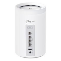 KIT 3 Routers Inalámbrico MESH Interior para Hogar / Triple Banda Wi-Fi 7 BE9300 Mbps / 2 Puerto 2.5 Gigabit WAN/LAN / 4 Antenas Internas / Operación Multi-Link MLO / Administración Mediante la App Deco (iOS, Android) / HomeShield
