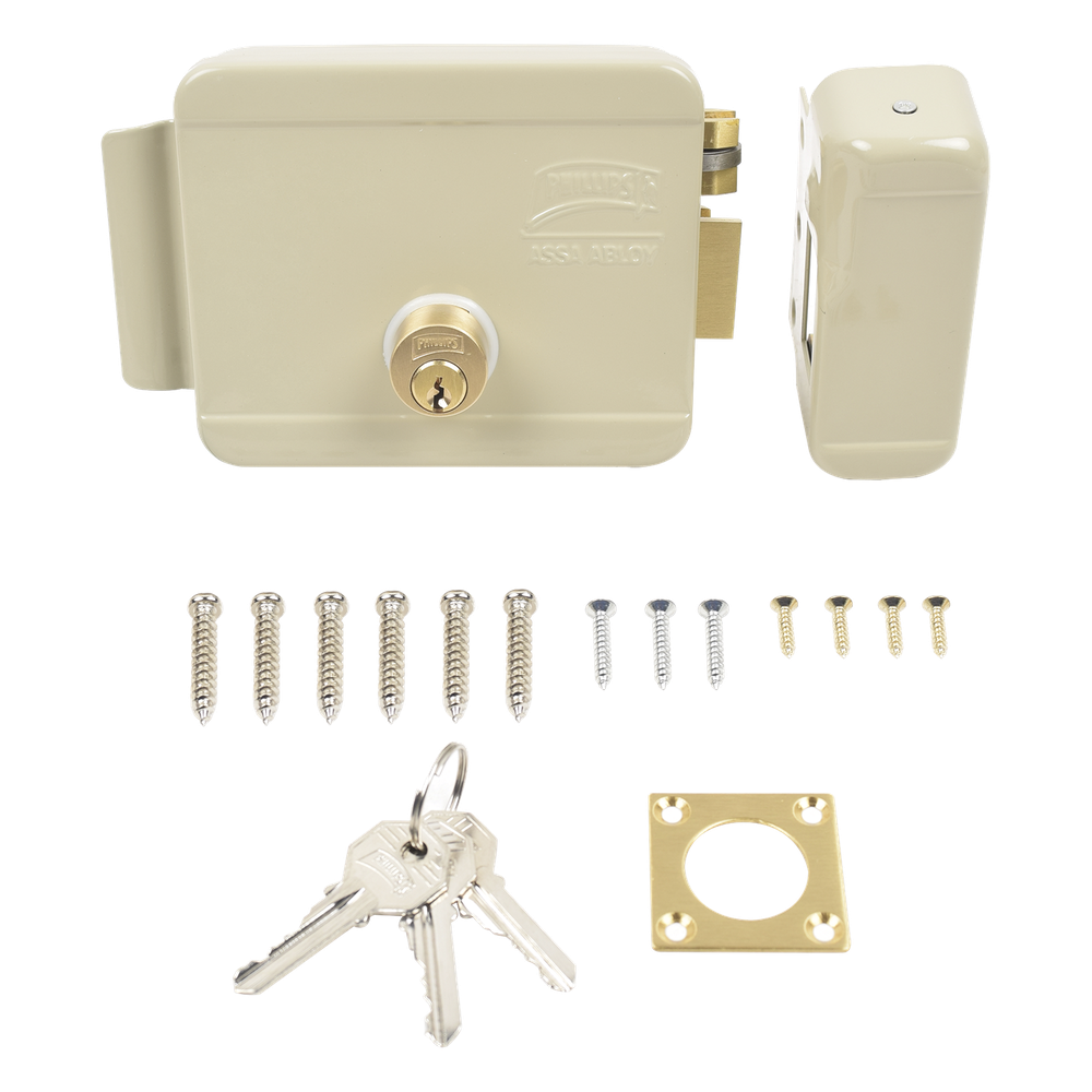 Cerradura Eléctrica / Incluye Llave  / Derecha / Exterior