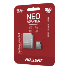Memoria microSD con Adaptador / 256 GB / Clase 10 / NAND TLC / 92 MB/s Lectura / Multipropósito