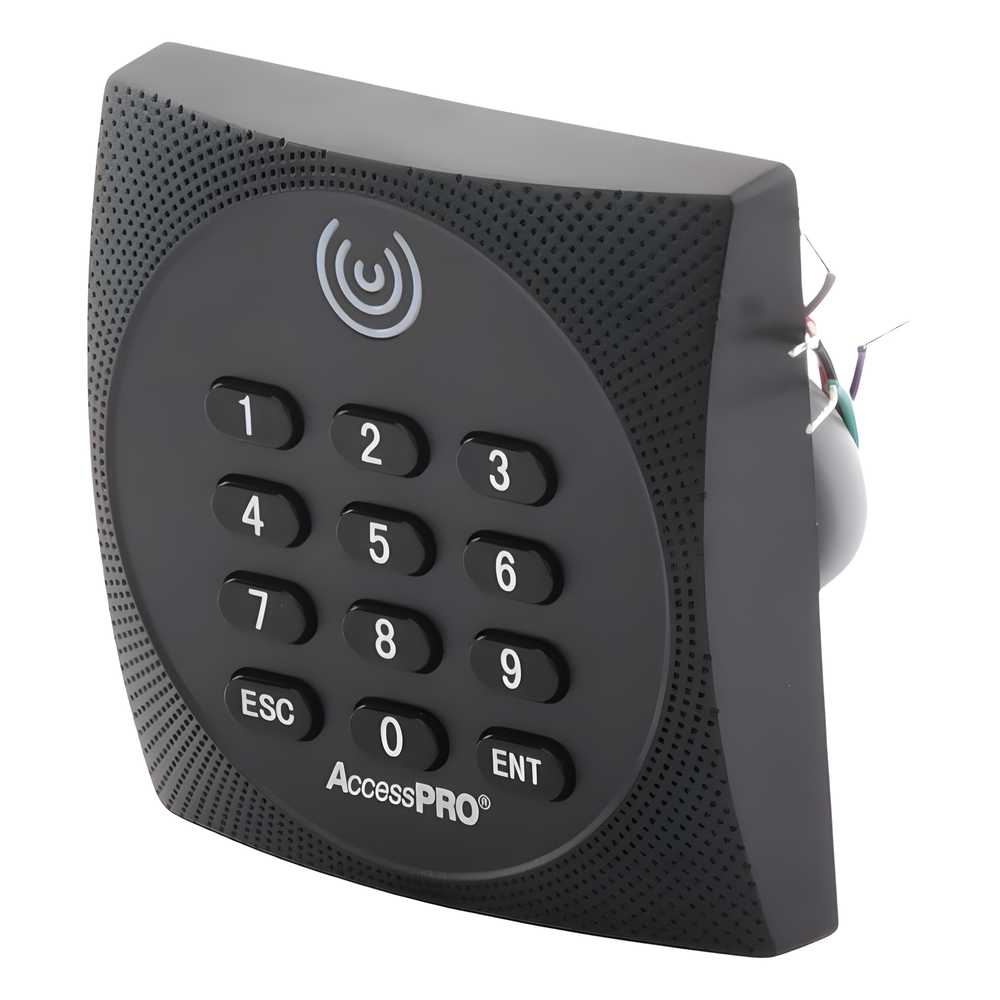 Lector de Proximidad con Teclado / 125 kHz / Wiegand 26 bits / Exterior / Contraseñas
