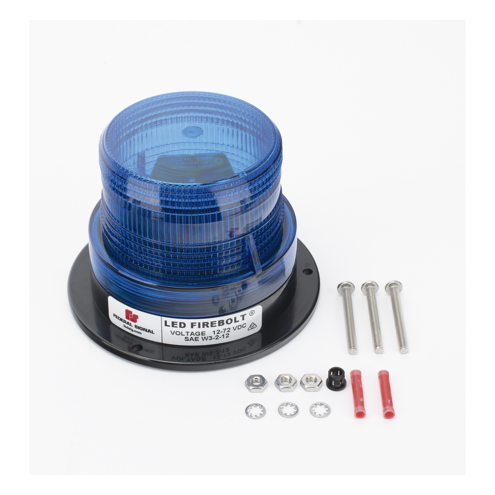 Estrobo Azul FireBolt, 12-72 Vcc
