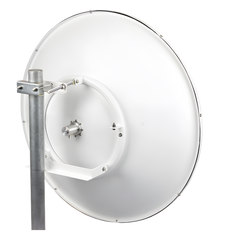 1 Antena Direccional de alto rendimiento / diámetro  de 60 cm / 5.9-7.2 GHz / Ganancia 30 dBi / SLANT de 45 ° y 90 ° / Ideal para 30 km / Conector N-Hembra / Montaje  y jumpers incluidos.