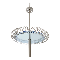 Pararrayos Dipolo Corona / Aluminio / Radio Protección 72° / 1.7 m (5.6 ft) / Efecto Ionización