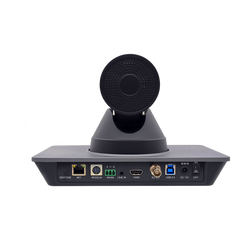 Cámara PTZ 4K Ultra-HD | Sensor CMOS 1/2.5" 8.51 MP | Resolución 4K@60fps | Zoom Óptico 12x + Digital 16x | Ángulo de Visión Horizontal 71° | Pan ±170° | Tilt ±30° | Salidas HDMI 1.4, 3G-SD