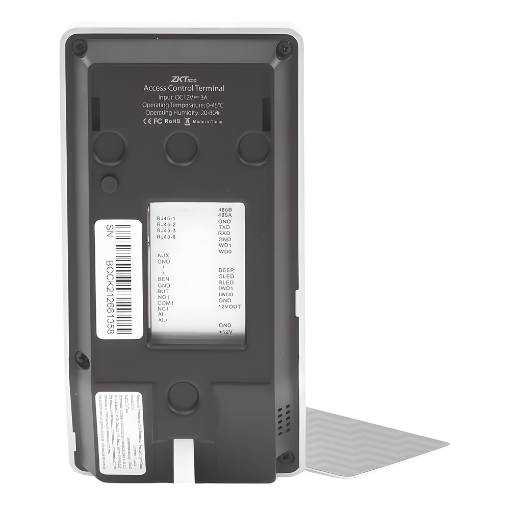 Terminal Biométrica de Huella / 3,000 Huellas 5,000 Tarjetas / WiFi / Pantalla 2.4" / TCP/IP RS485 / ADMS / Control de 1 Puerta