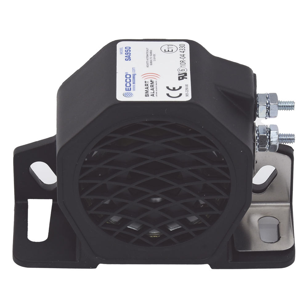 Alarma de reversa inteligente 12-24 Vcc, 82- 102 dBA