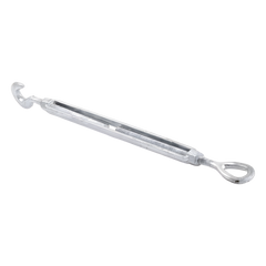 Tensor de 1/2" x 12" Acero Forjado OJO-GANCHO Galv. Inmersión en Caliente (Carga Max. 1500 lbs).