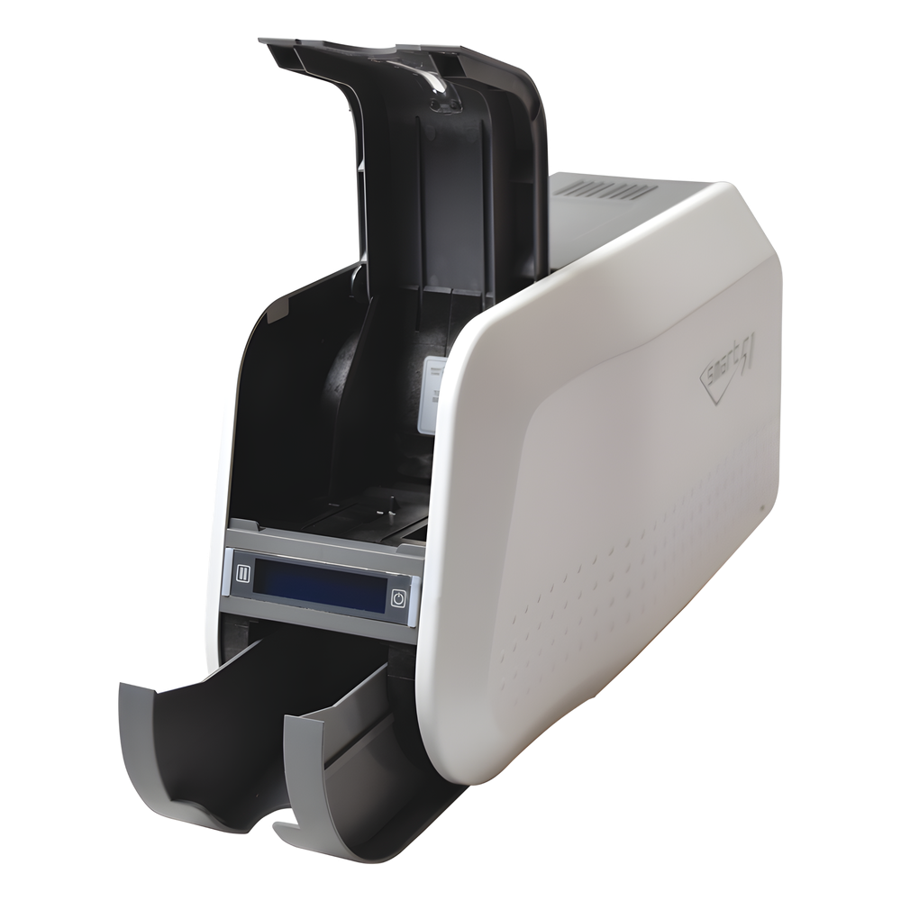 Kit de Impresora tarjetas de PVC / Puede Crecer a Laminador/ Una Cara / Incluye: 2 x Ribbon a Color, 100 Tarjetas PVC, Kit de Limpieza, Software