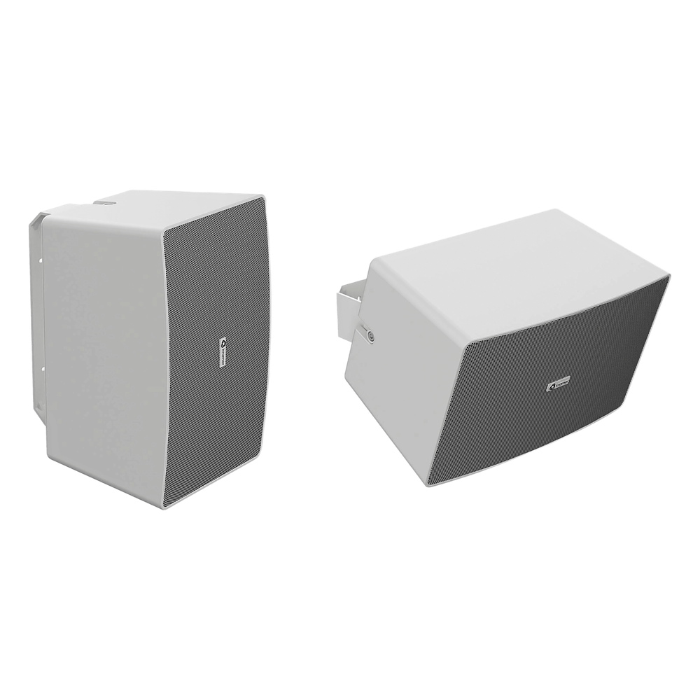 Altavoz de Pared 8" | Alimentación PoE++ | Red Dante | DSP Integrado | Mezclador 2 Canales | Montaje Flexible | 100 dB SPL