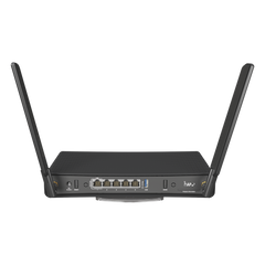 (hAP ax3) Router Wireless 802.3ax, 1 puerto 2.5Gbps, 4 puertos 1Gbps