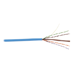 Bobina de Cable UTP Reelex, de 4 Pares, Alto Desempeño Cat6, PVC (CM), Color Azul, 23 AWG, 305 Metros (1000 Pies)