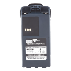 Batería de Ni-MH, 2300mAh para radios PRO-3150/ CT150/ 250/ 450/ P040/ 080/ 885/ GP308, Clip incluido