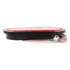 Plafon Ovalado Trasero de 18 LED, Rojo/Blanco/Ambar, 7.5 Pulgadas