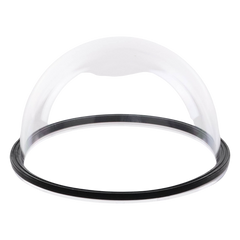 Burbuja Transparente para Domos Motorizados TURBOHD / Compatible con epcom / HIKVISION / Soporta IP66 / IK10 / DS-2CE5AU1T-AVPIT3ZF / DS-2CE5AH0T-AVPIT3ZF(C) /
