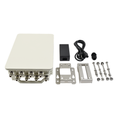 Punto de Acceso Conectorizado Super WiFi Doble Banda en 2.4 y 5 GHz, Hasta 1 km de Cobertura, MIMO 8X8 Para Industria 4.0, Carcasa IP67, Hasta 1167 Mbps