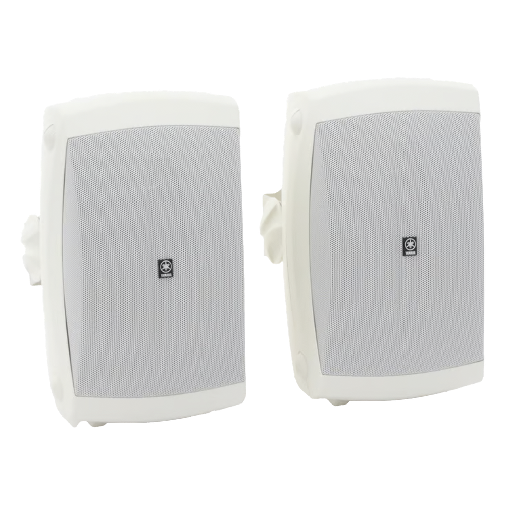 Altavoces de Montaje en Superficie de 2 vias | Woofer 5 in, Tweeter 0.5 in | Semi-Exterior, 6 ohms | Par Color Blanco