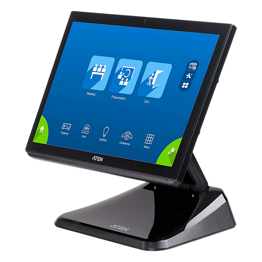 Panel Táctil 10.1" | Gen. 2 | Capacitivo Multi-Touch | 1280x800 | Procesador Quad-Core | 4GB RAM | 32GB Flash | PoE+ | Sensor de Luz y Proximidad | Diseño de Bisel Estrecho | VESA 75x75 mm