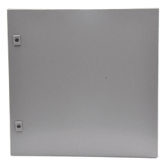 Gabinete de Acero, Nema 4 -IP 66 de 60 x 60 x 25 cm con Platina y certificado UL.
