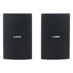Altavoz de Montaje en Pared | 2 vias | Woofer 6.5" | Tweeter 1" | IPX3 | 8 ohms | 70/100V | Color Negro | Par
