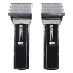 Detector Fotoeléctrico Solar de 3 Rayos / 100 m Exterior / 4 Frecuencias / Batería de Litio 4,000 mAh / Sincronización Digital