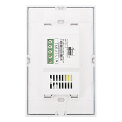 (ZWAVE) Interruptor On/Off panel táctil touch inalámbrico Zwave Plus 2 botones. Compatible con Hubitat HC8, Álula  M2M, otro