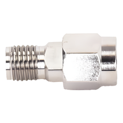 Adaptador en Línea de Conector SMA Macho Inverso a SMA Hembra, Níquel/ Oro/ Teflón.