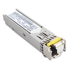 Transceptor mini-Gbic SFP 1G LC TX:1550nm RX:1310 para fibra Mono Modo 20 Km WDM, Requiere MGB-LA20