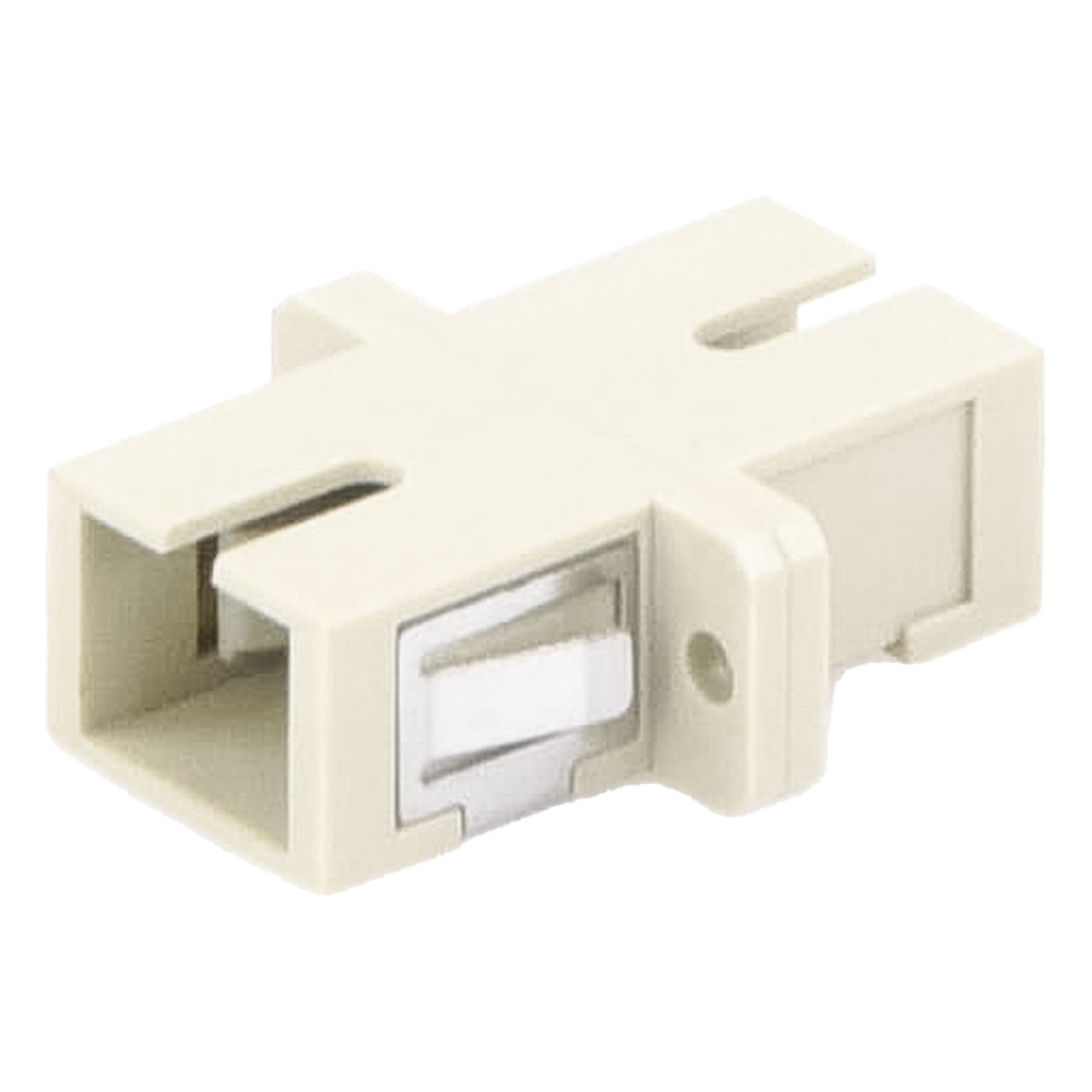Módulo Acoplador de Fibra Óptica Simplex SC/PC a SC/PC Compatible con Fibra Multimodo
