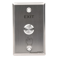 Botón de Cabeza Plana / Exterior IP65 / Estético / NO y COM